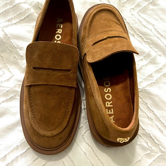 Aerosole suede loafers - Picture 1 of 2